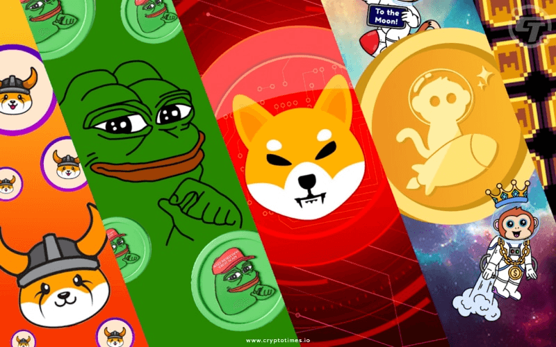 Memecoin market trends.